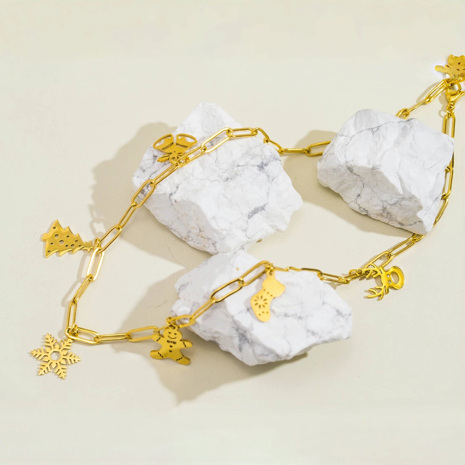 Snowman Christmas Necklace