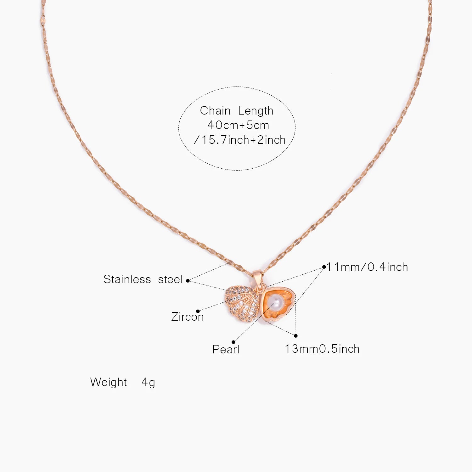 Frozen Petal – Necklace