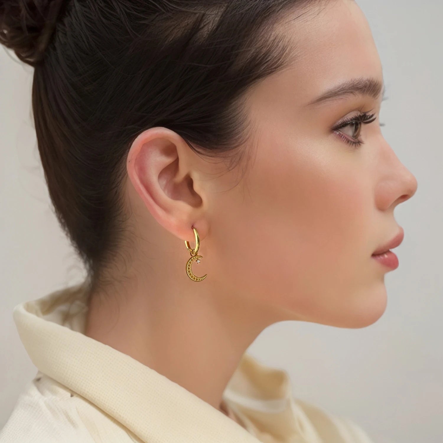 Sun Moon Earrings