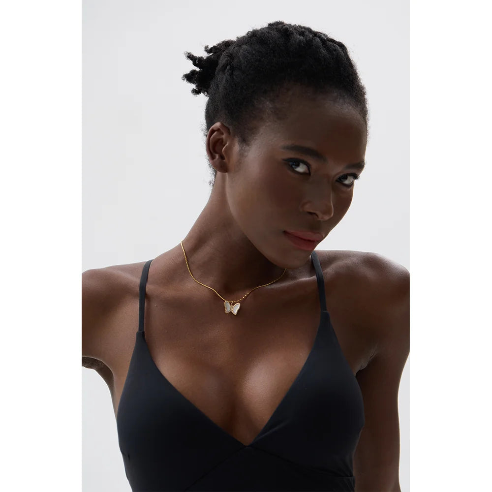 Butterfly Cast Necklace