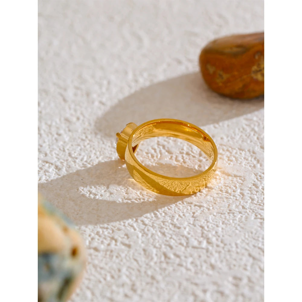Golden Tear Ring
