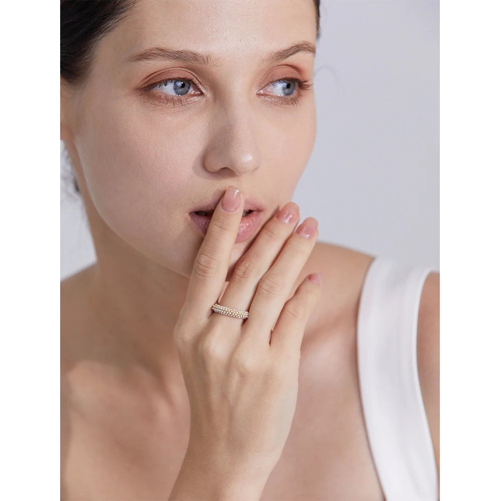 Pearl Accent Ring