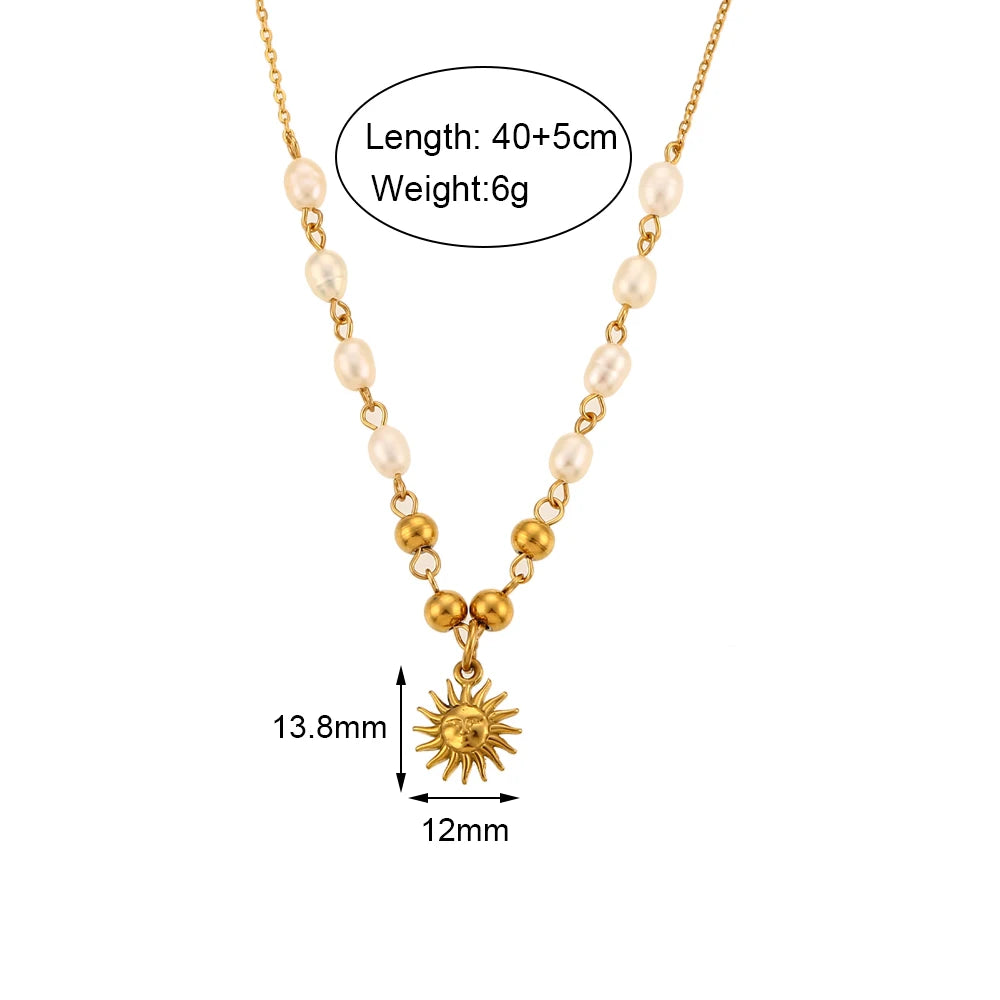 Beads Sun Necklaces