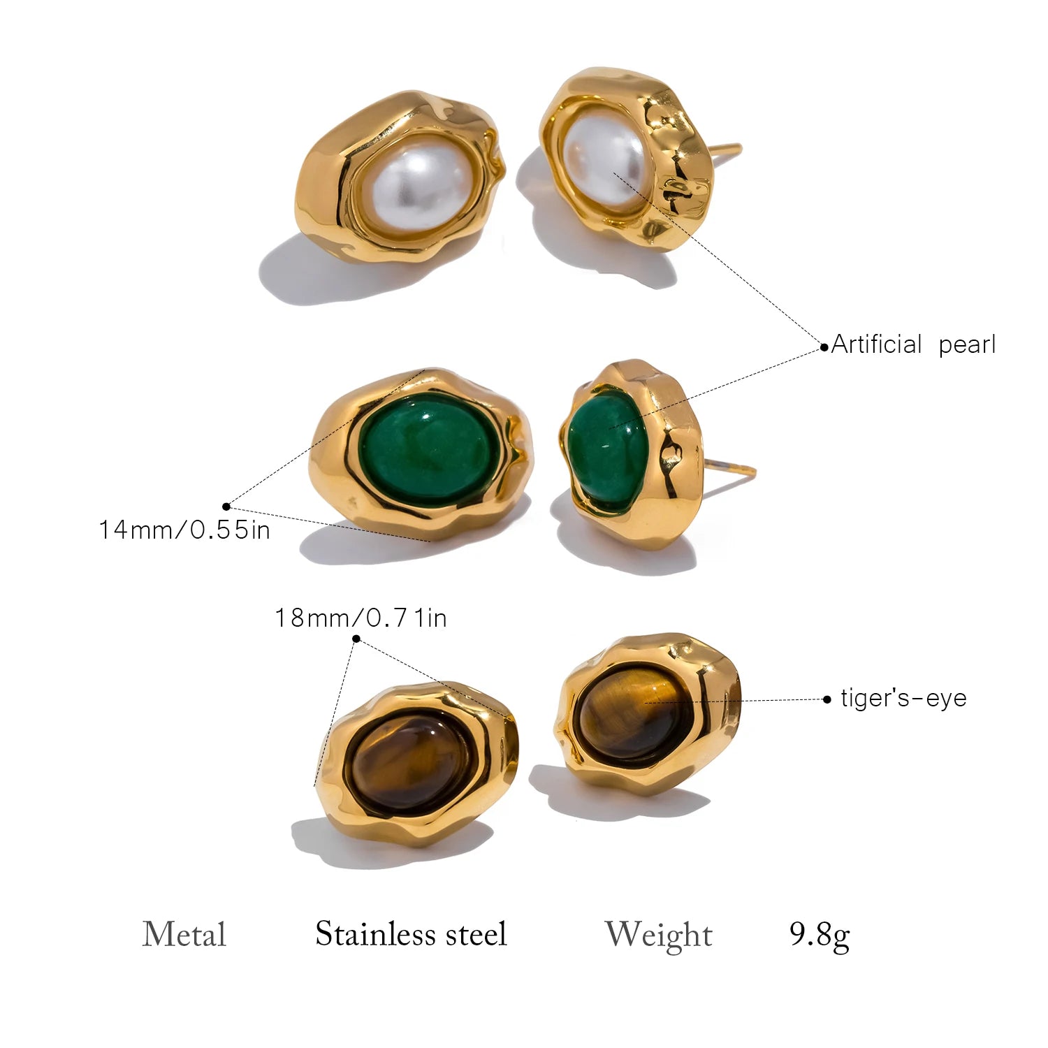 Gemstone Earrings