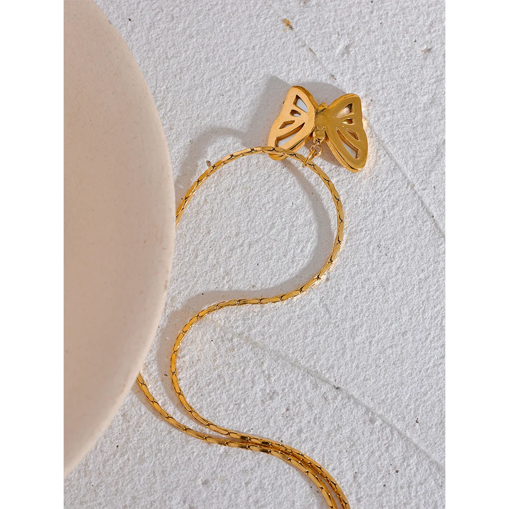 Butterfly Cast Necklace
