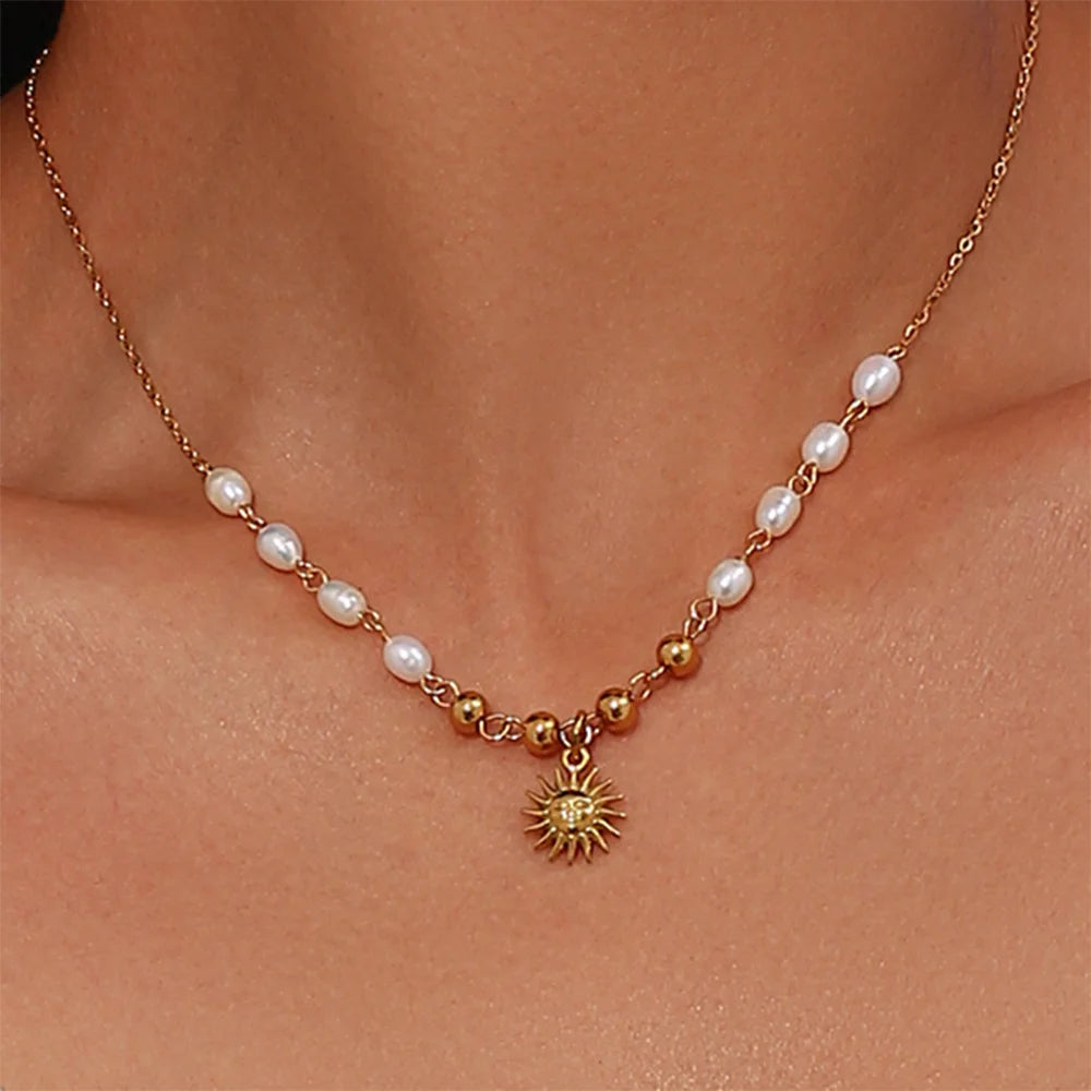 Beads Sun Necklaces