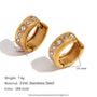 twist lace earrings