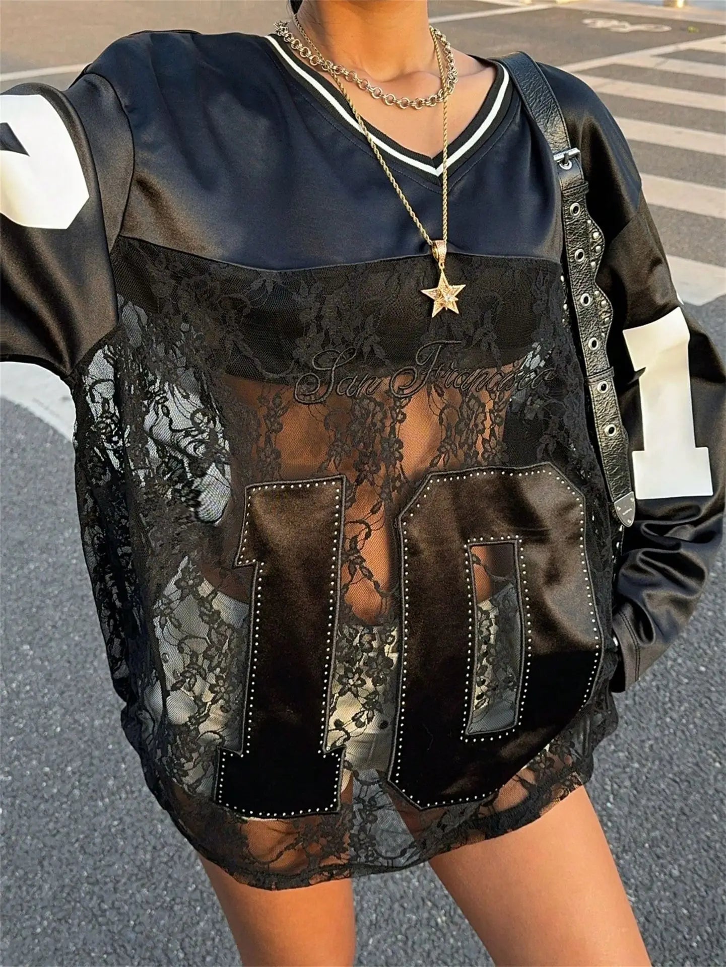 Sienna Lace Pullover