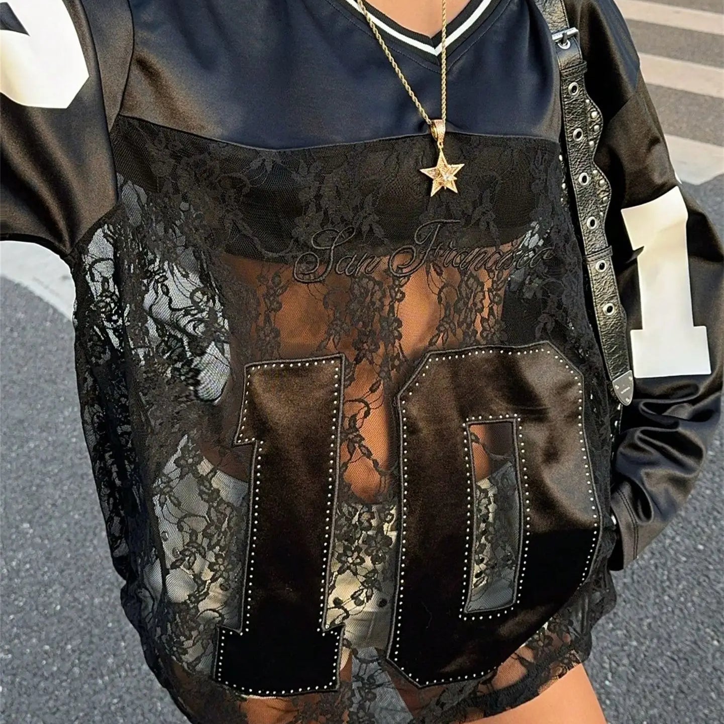 Sienna Lace Pullover