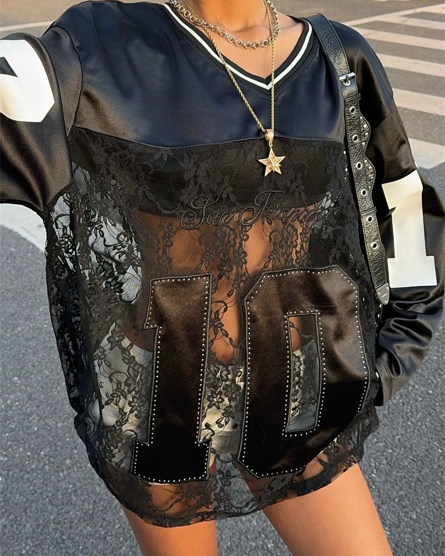 Sienna Lace Pullover