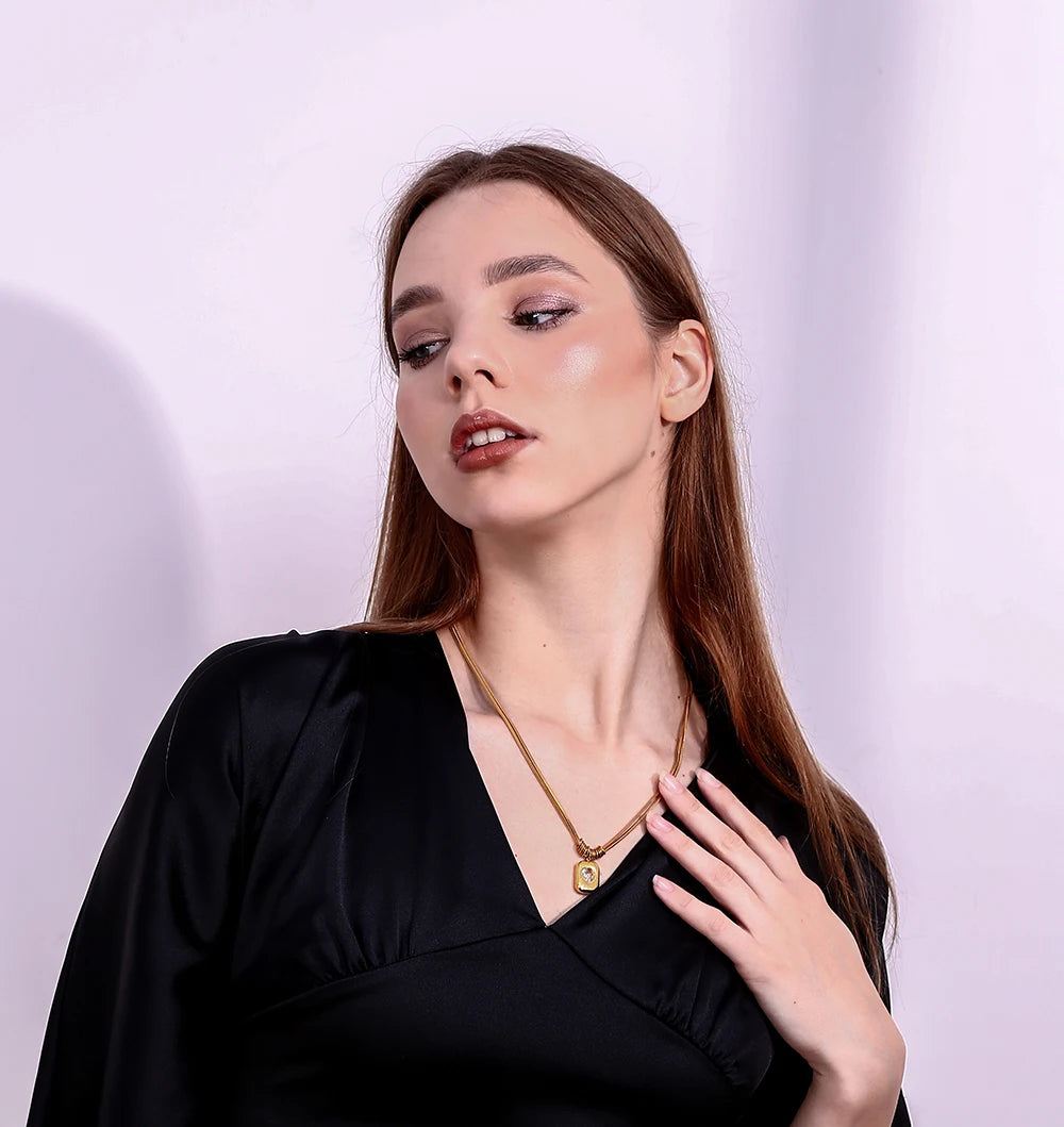 Heart Double Layer Necklace