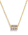 Cylinder Pendant Necklace