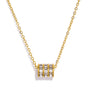 Cylinder Pendant Necklace