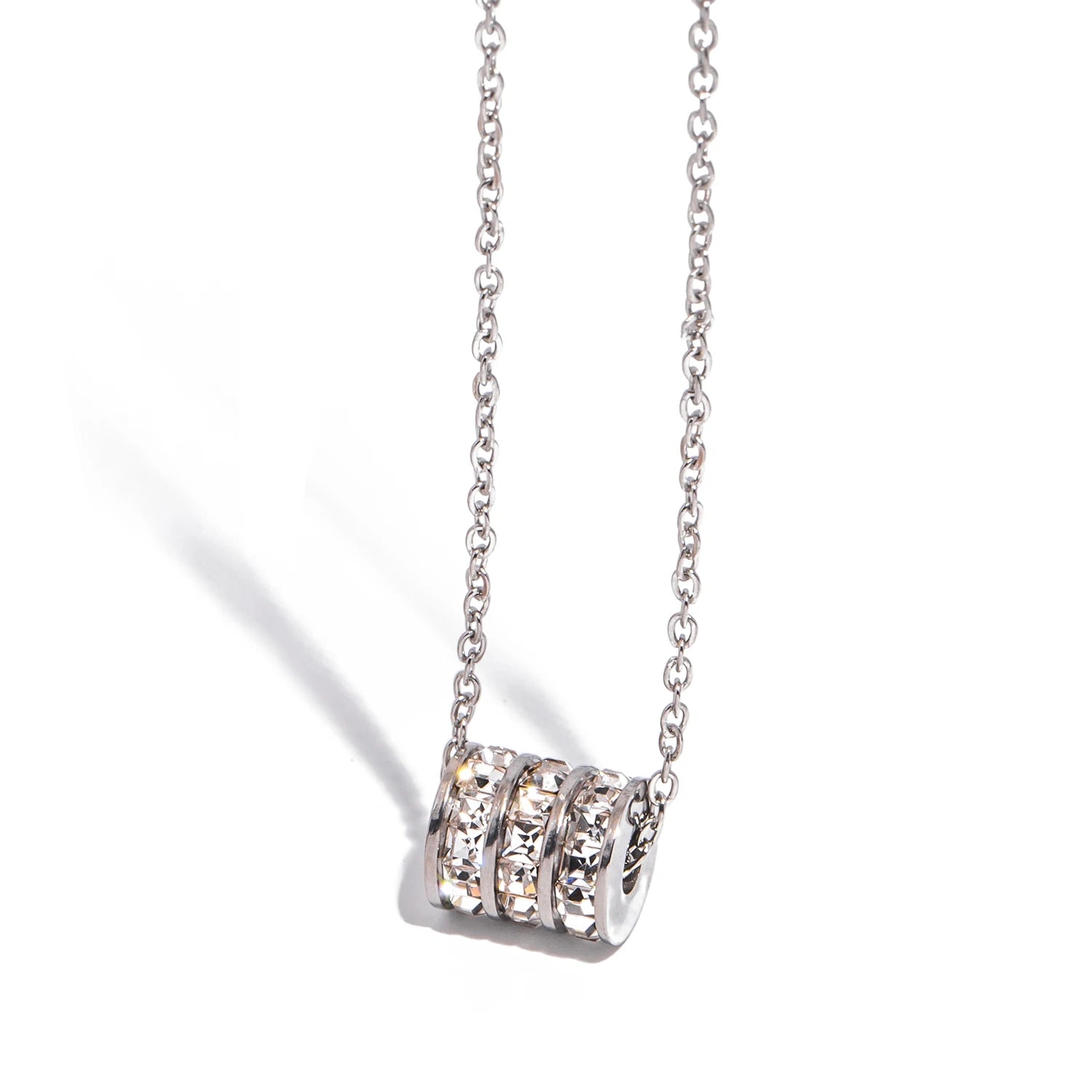 Cylinder Pendant Necklace