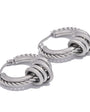 Multilayer Circle Twist Earrings
