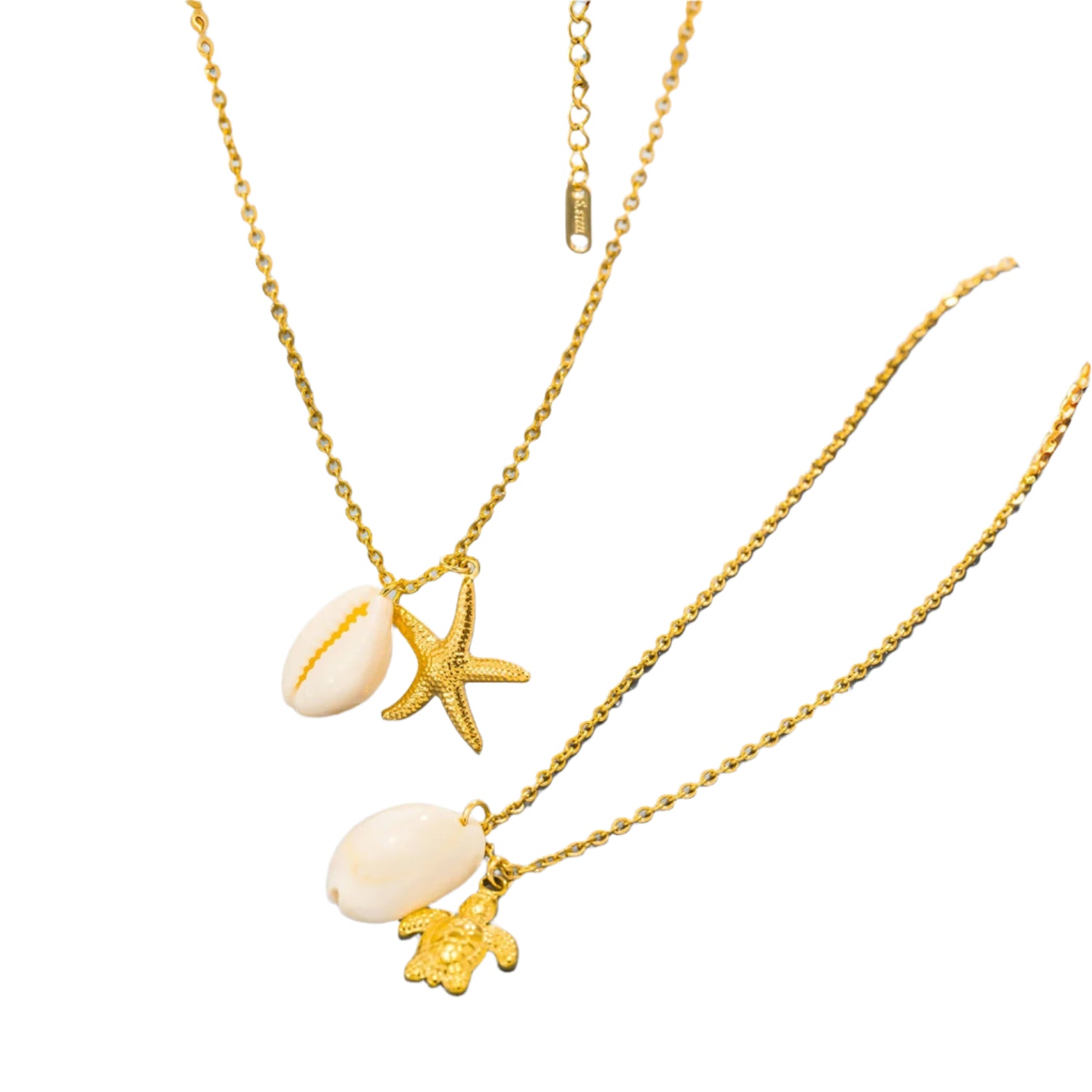 Turtle Starfish Necklace