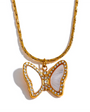 Butterfly Cast Necklace