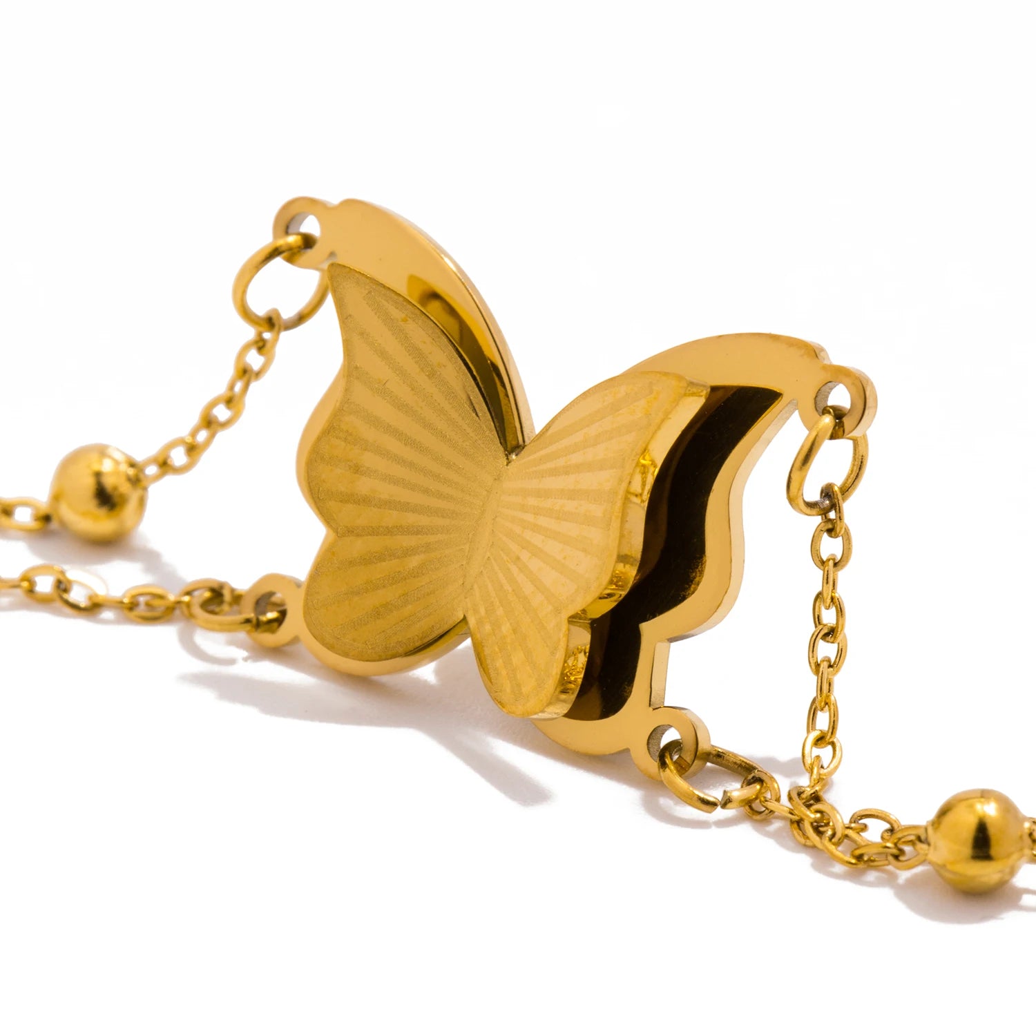 Bilayer Butterfly Bracelet
