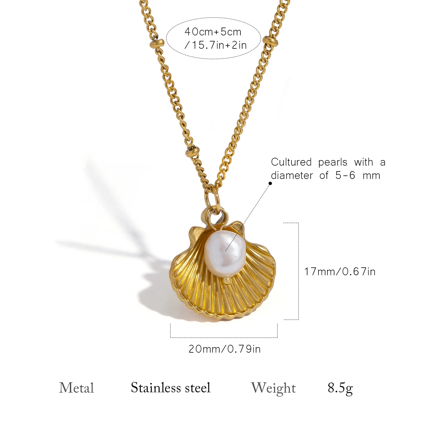 Pearl Pendant Necklace