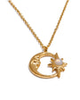 Moon Star Necklace