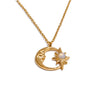 Moon Star Necklace