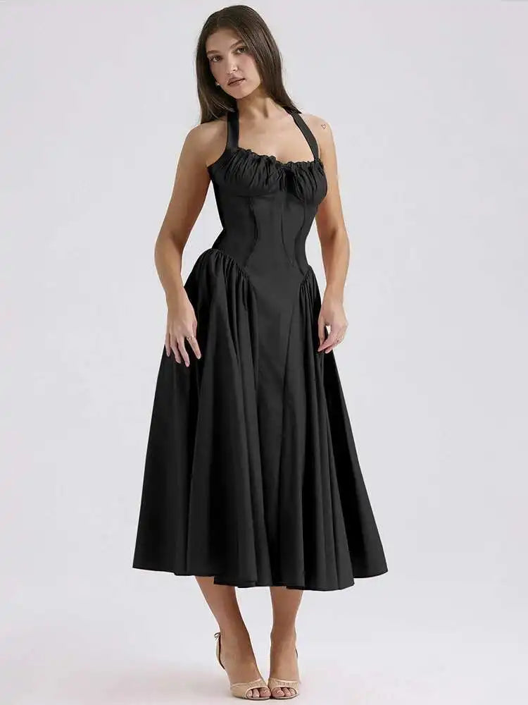 Positano Halter Dress