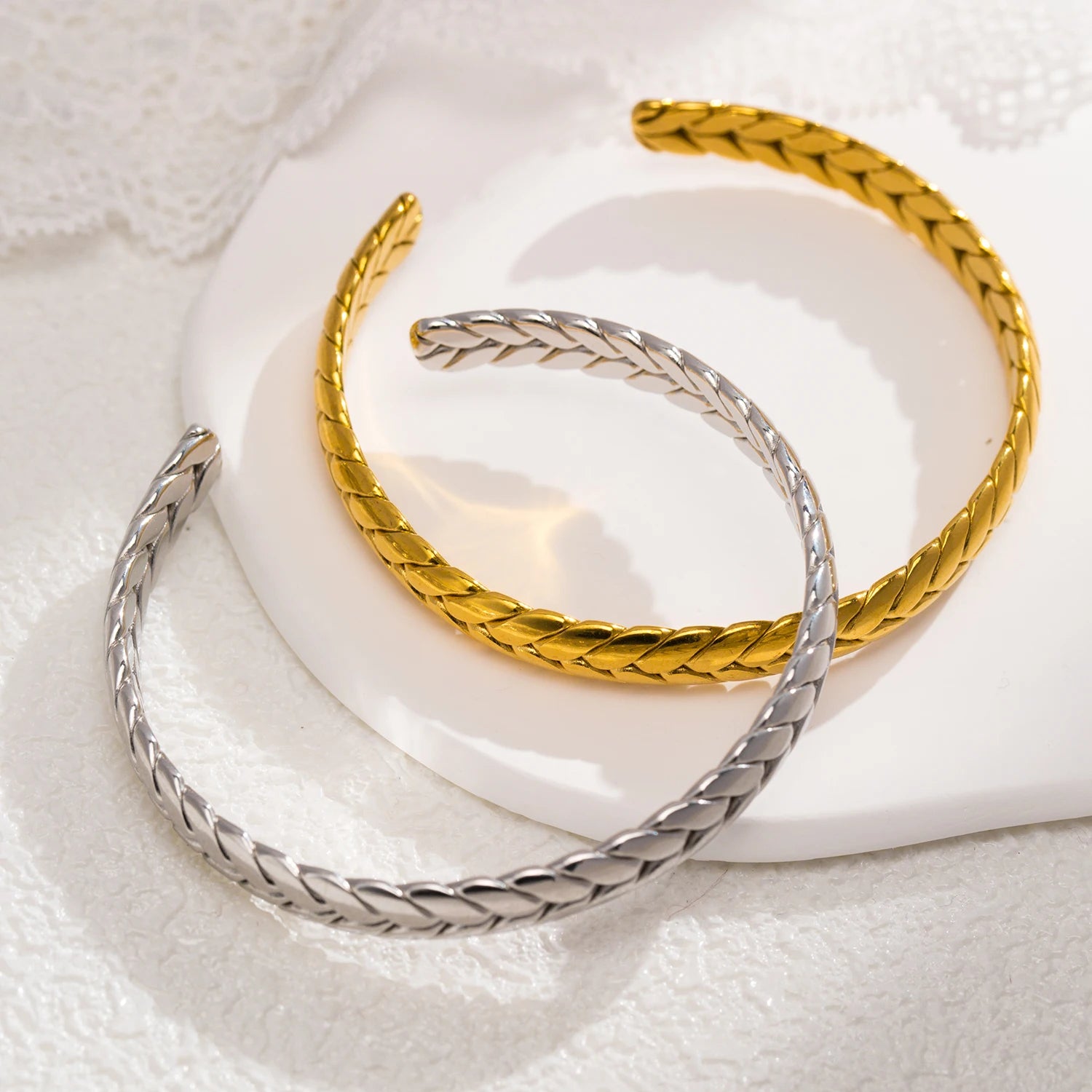 Wheat Pattern Bracelet