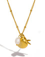 Starfish Pearl Necklace