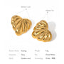 Heart Stud Earrings