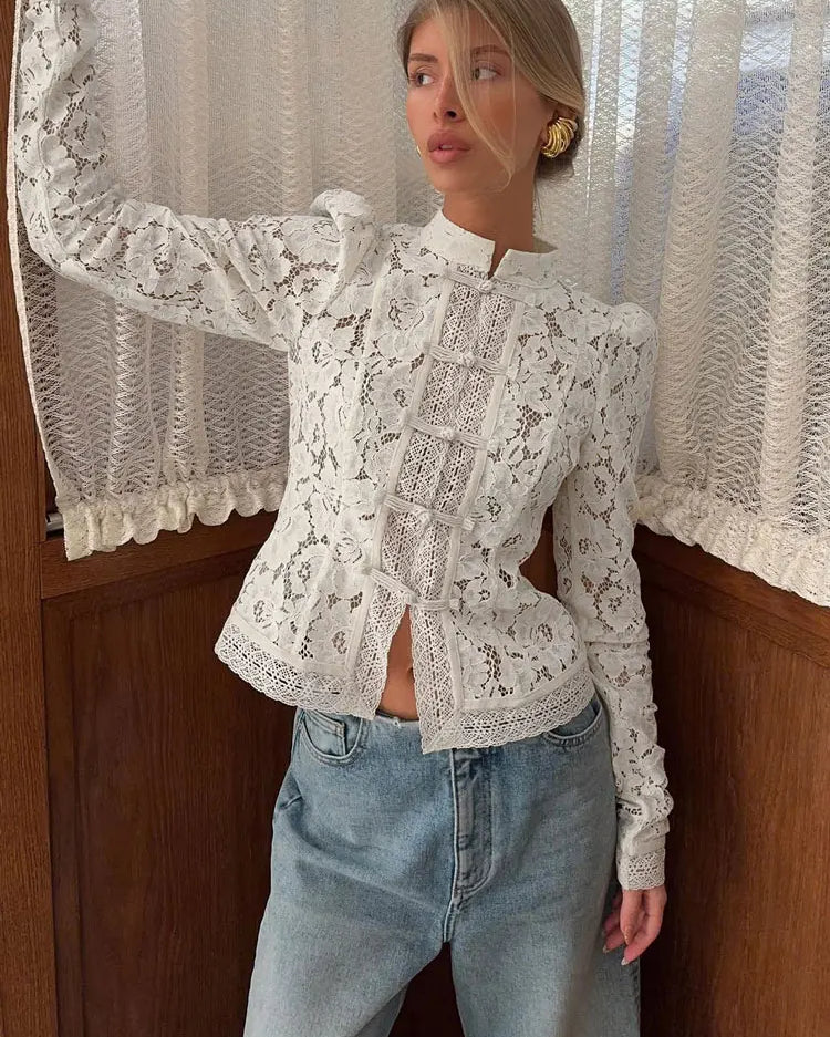 Whisper Lace Top