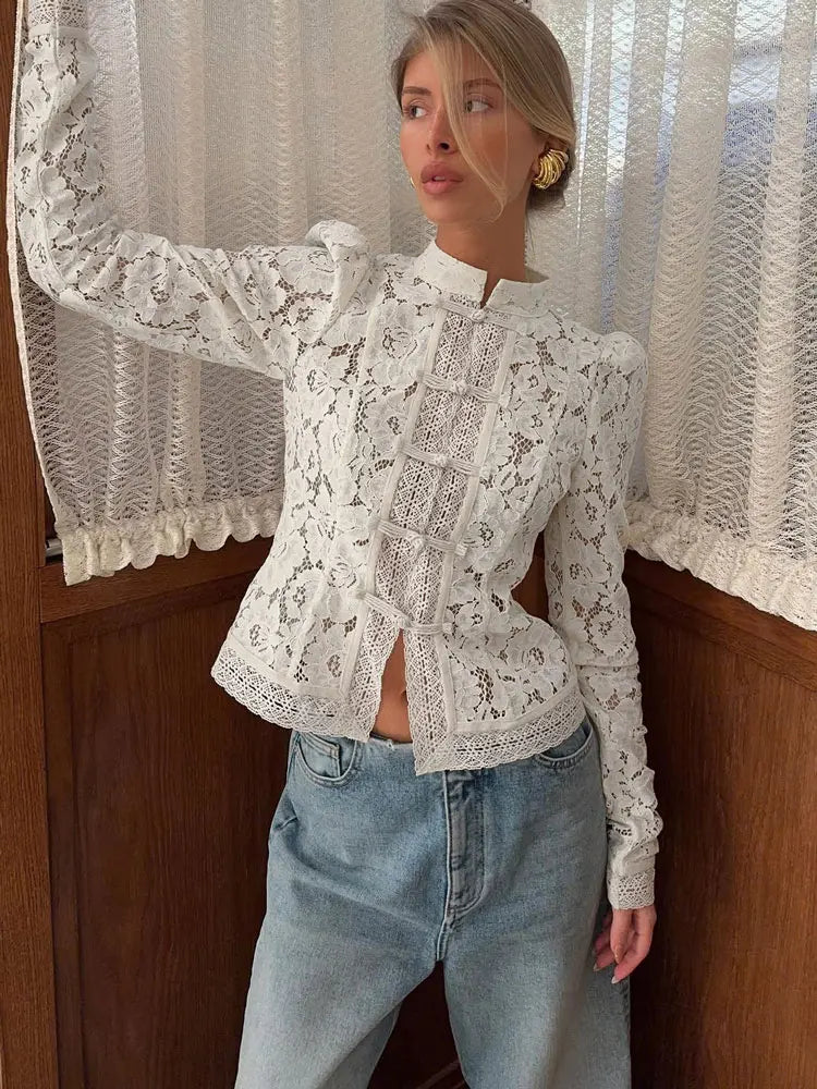 Whisper Lace Top
