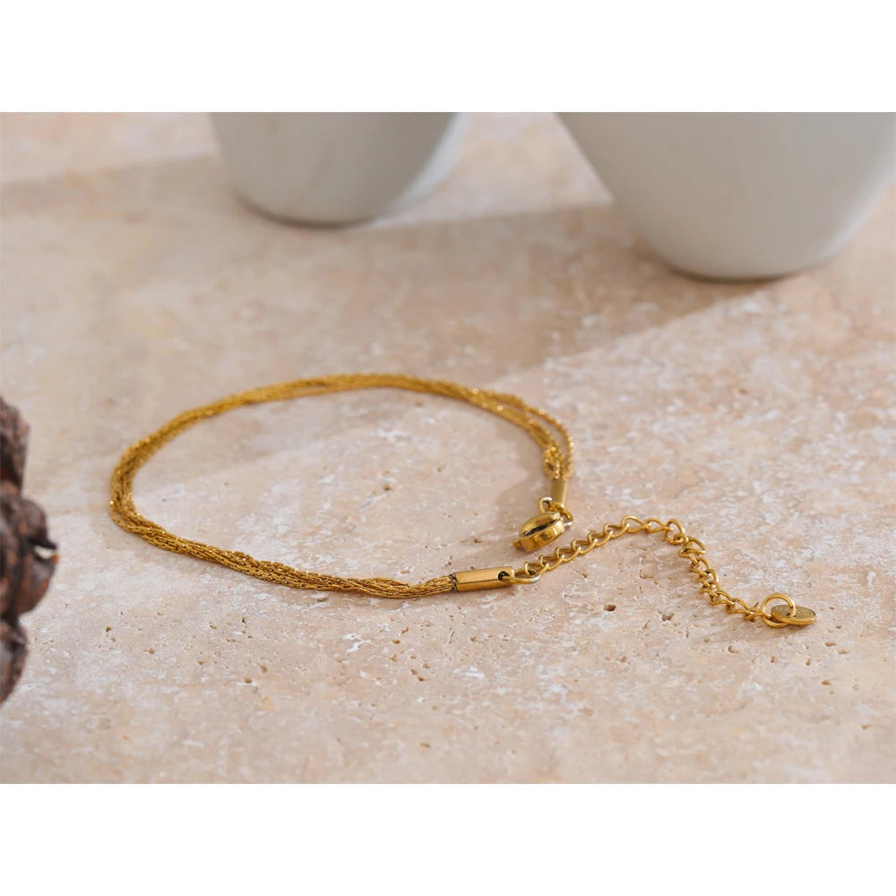 Mink Layered Bracelet