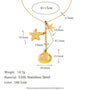 Long Pendant Necklace Beach Vacation
