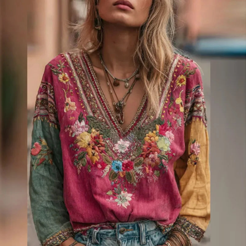 Siena Embroidered Blouse