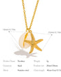 Turtle Starfish Necklace
