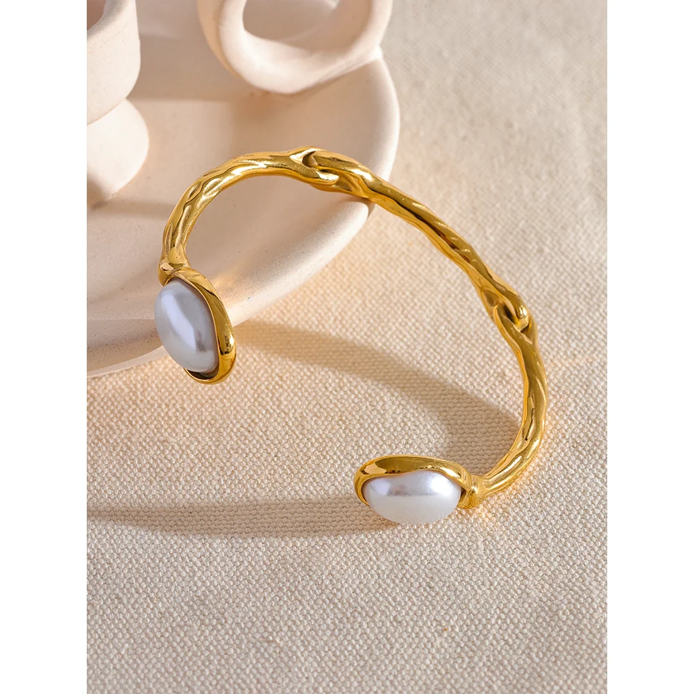 Pearls Cuff Bracelet