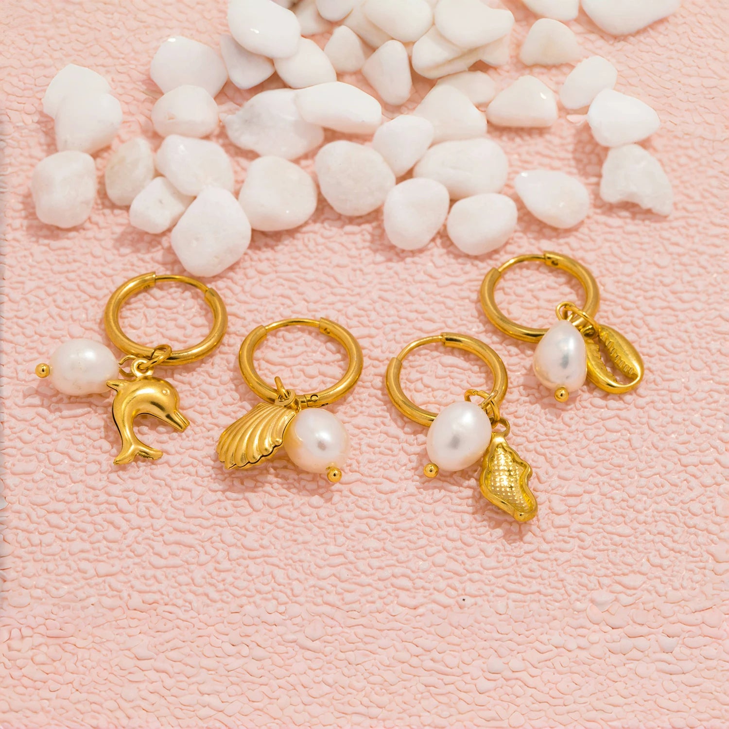 Sea Freshwater Earrings