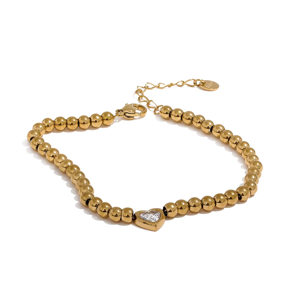 Eyla Heart Bracelet
