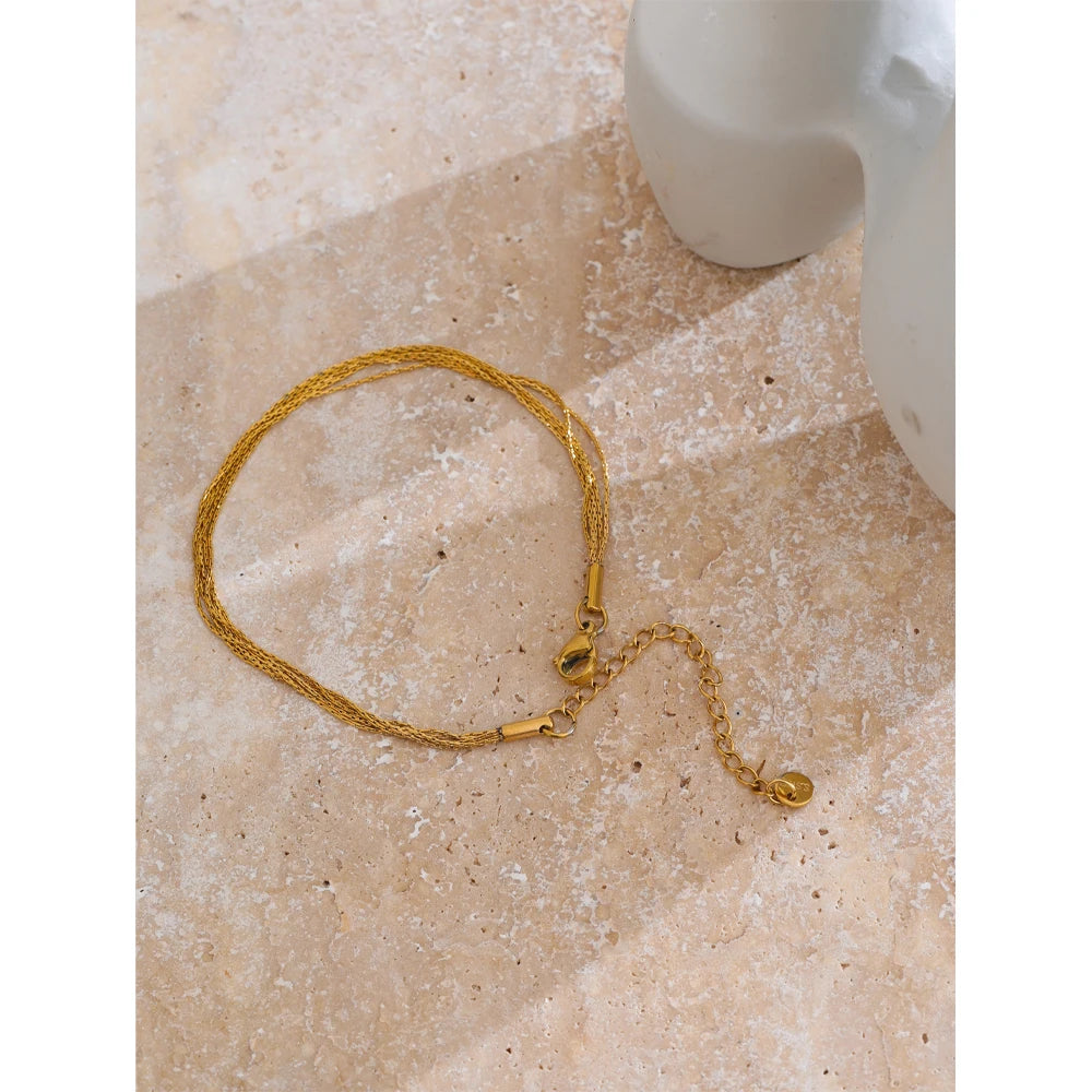 Mink Layered Bracelet