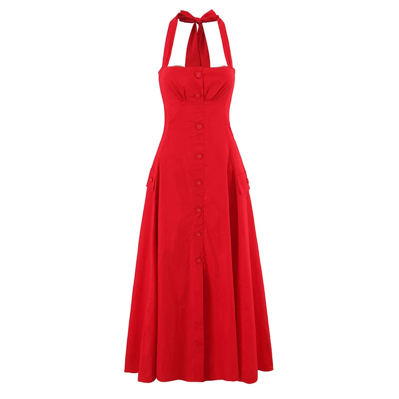 Jardin Halter Dress