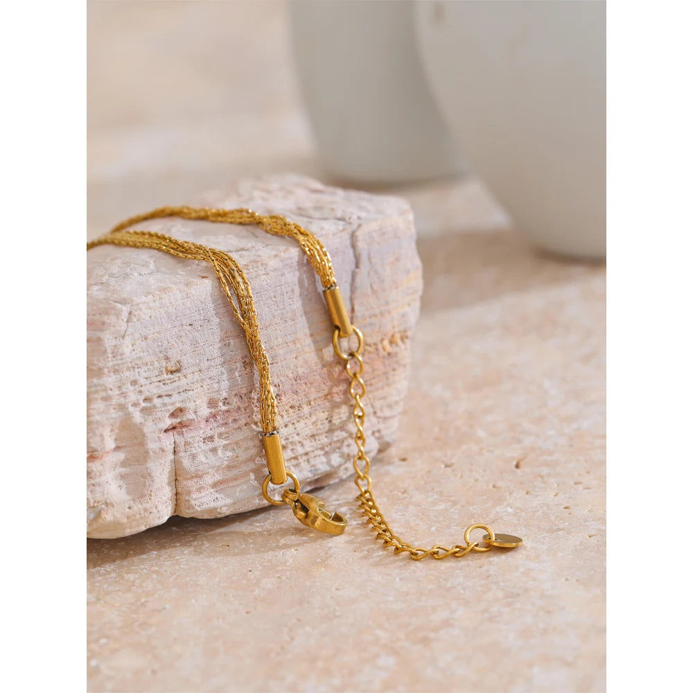 Mink Layered Bracelet