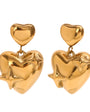Heart Star Earrings