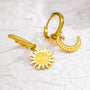 Sun Moon Earrings