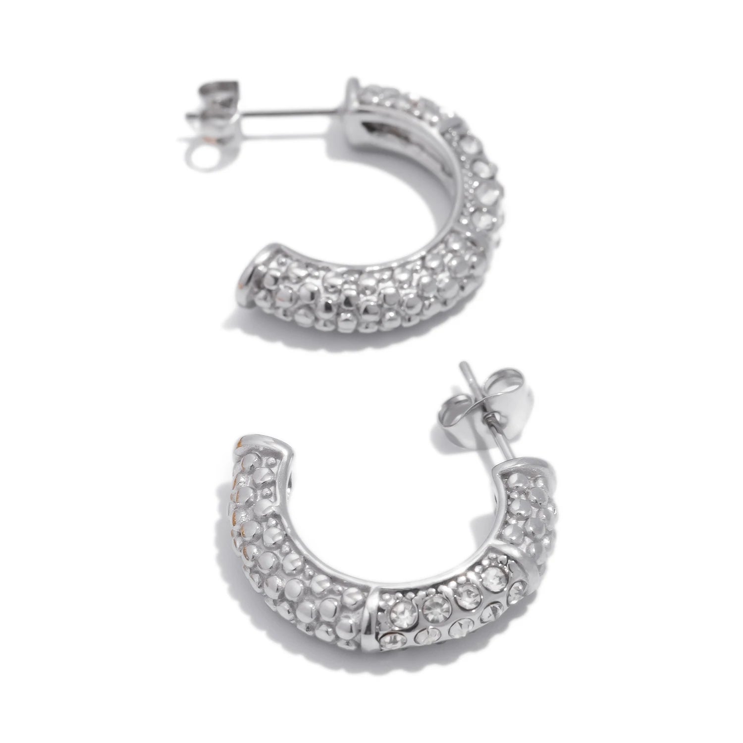 French-style Inlay Earrings