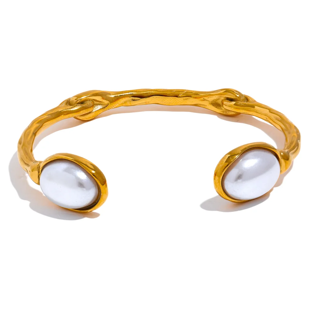Pearls Cuff Bracelet