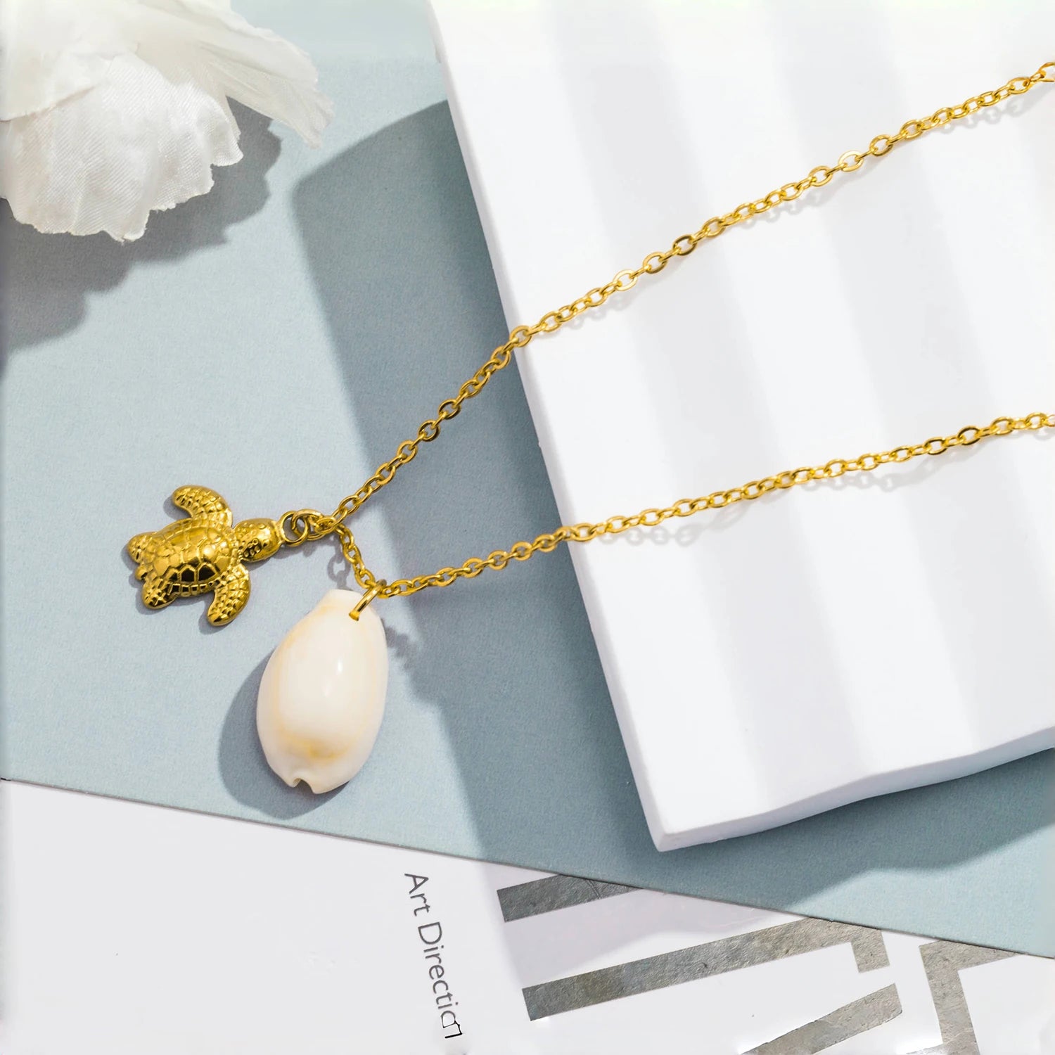 Turtle Starfish Necklace