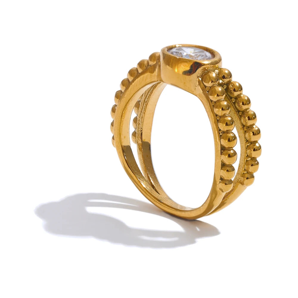Solar Crown Ring
