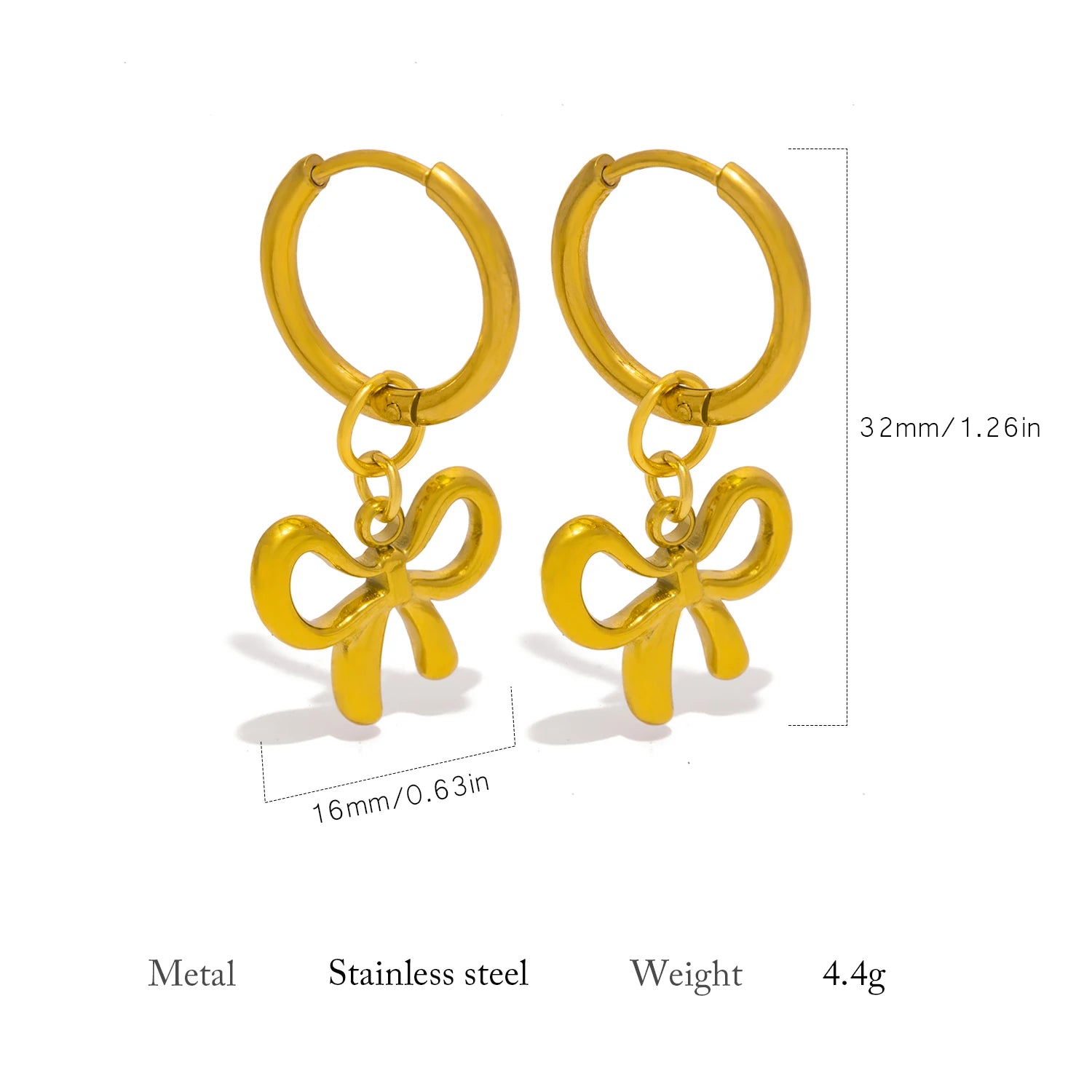 Bow-Risa Earrings